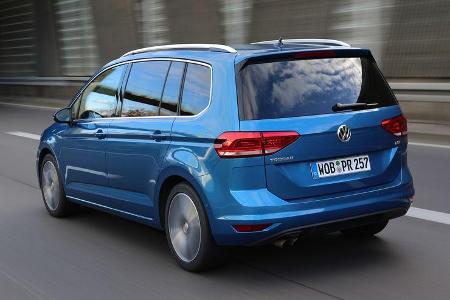 VW Touran, Heckansicht
