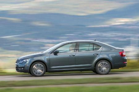 Skoda Octavia 2.0 TDI DSG, Seitenansicht