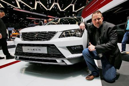Seat VIP-Reporter 2016, Leseraktion, Genfer Autosalon 2016