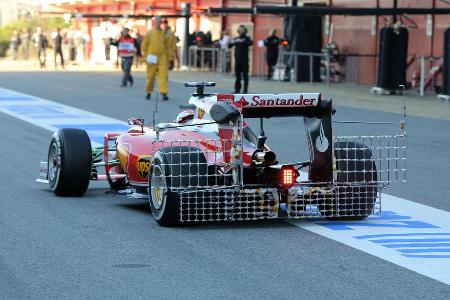 Kimi Rikknen - Ferrari - Barcelona - Formel 1-Test - 1. Mrz - 2016