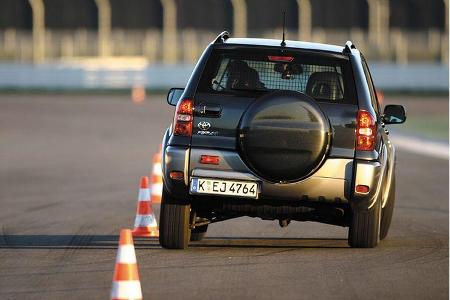 Fahrdynamisch und beim Handling ist der RAV4 in diesem Vergleichstest der Maßstab
