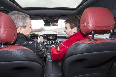 Mercedes GLC Coup, Mitfahrt