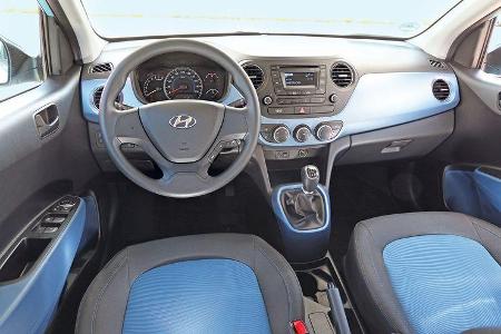 Hyundai i10 Blue 1.0 Trend, Cockpit