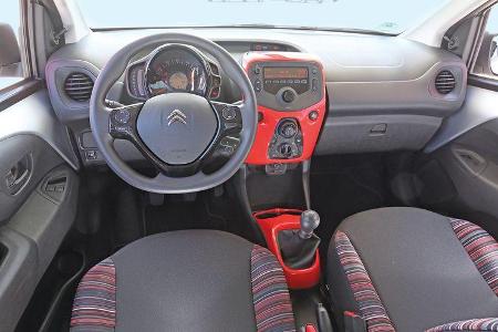 Citroën C1 VTI 68, Cockpit