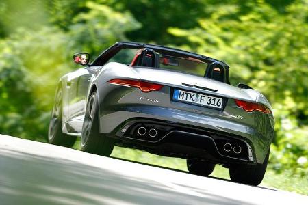 Jaguar F-Type R AWD Cabriolet, Heckansicht