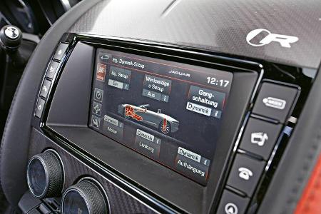 Jaguar F-Type R AWD Cabriolet, Display, Infotainment