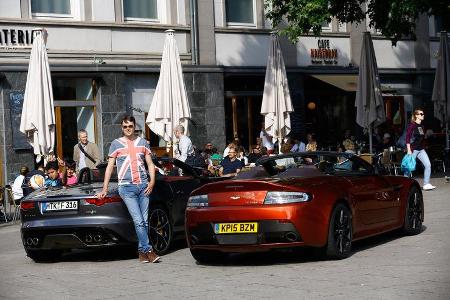 Aston Martin Vantage S, Jaguar F-Type R AWD Cabriolet, Stefan Helmreich