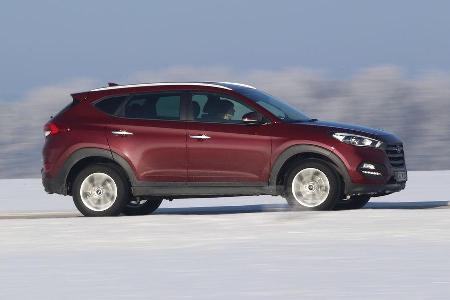 Hyundai Tucson 2.0 CRDi 4WD, Seitenansicht