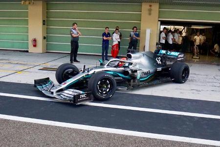 F1-Test - Abu Dhabi 2019 - 18-Zoll-Räder