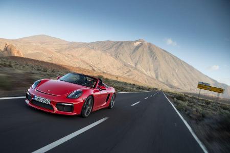 Porsche Boxster Spyder, Frontansicht