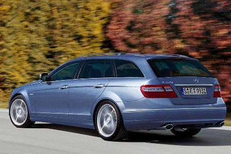 Mercedes E-Klasse T-Modell: Der Kombi folgt im Herbst 2009, die Hybridvariante E 300 CDI 2010.