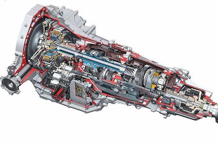 Doppelkupplungsgetriebe gibt es bei Audi jetzt auch für längseingebaute Motoren.
