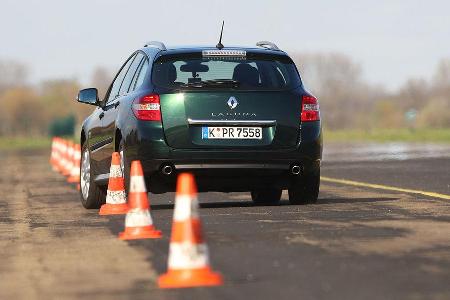 Der Grandtour meistert die Fahrdynamik-Versuche der Testprofis als Schnellster.