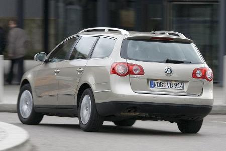 Das Fahrwerk des Passat macht Spaß und wirkt sehr agil.