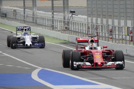 Sebastian Vettel - Ferrari - Formel 1 - Test - Barcelona - 2. Mrz 2016