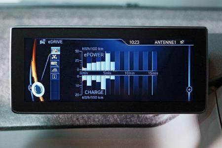 BMW i3, Anzeige, Monitor