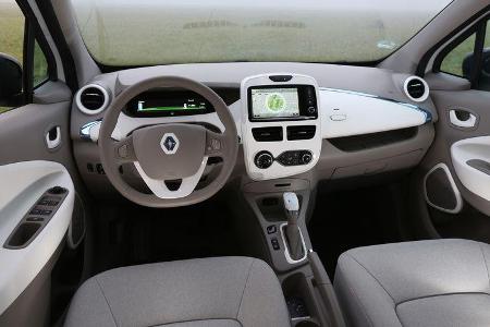 Renault Zoe, Cockpit