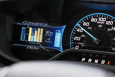 Ford Focus Electric, Anzeige, Monitor