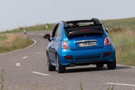 Fiat 500C, Heckansicht