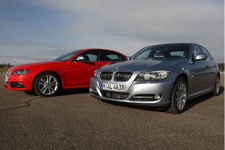 333 PS leistet der V6-Motor im Audi.