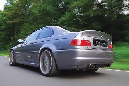 Vom M3 gibt es bisher 5 Generationen. Die erste (E30) mit 4-Zylinder, gefolgt von Sechszylindern im E36 und E46 (Bild). Der ...