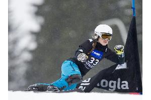 Snowboarderin Langenhorst völlig überraschend Zweite in Rogla