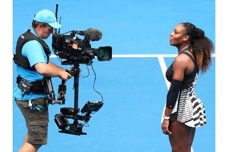 Serena Williams bei Australian Open auf Kurs