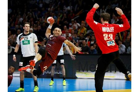 Frustgetränke für deutsche Handballer: 