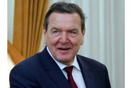 Altkanzler Schröder: 