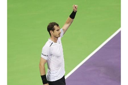 Murray gewinnt Auftakt in Doha: 27. Sieg in Serie