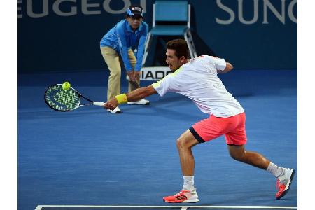 Mischa Zverev im Achtelfinale von Sydney