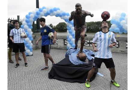 Messi-Statue in Buenos Aires zerstört
