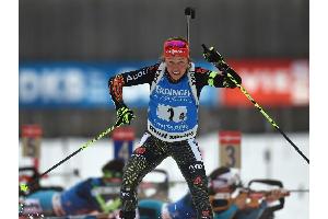 Biathlon: Dahlmeier Dritte im Sprint von Ruhpolding