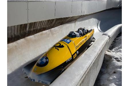 Viererbob: Friedrich fährt in St. Moritz aufs Podest