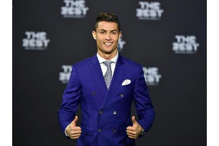 Cristiano Ronaldo zum vierten Mal Weltfußballer des Jahres