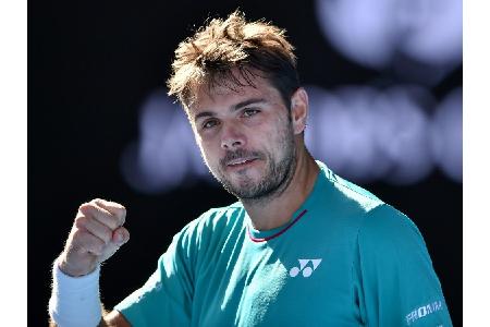 Schweizer Wawrinka erster Halbfinalist in Melbourne