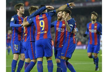 Copa del Rey: Titelverteidiger Barca komplettiert Halbfinale