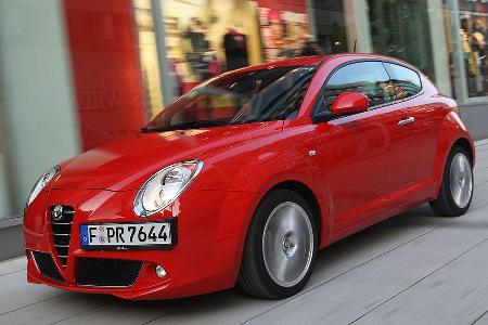 Der Alfa basiert auf der Plattform des Fiat Grande Punto.