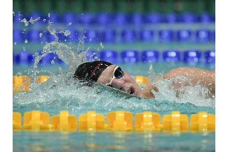 Kurzbahn-WM: Deutsche Freistilstaffel schwimmt ins Finale