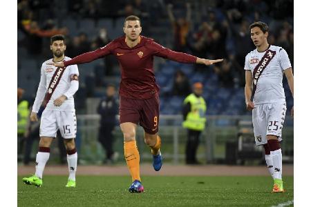 Juve-Verfolger AS Rom besiegt FC Turin ohne Rüdiger