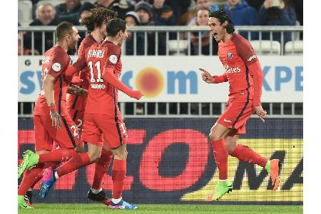 Paris schließt zu Monaco auf - Draxler eingewechselt