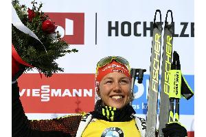 Biathlon-WM: Frauen-Einzel mit Dahlmeier, Hammerschmidt, Hildebrand und Hinz