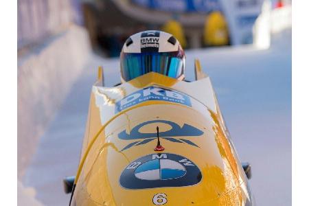 Bob-WM: Friedrich im Zweier kaum zu stoppen