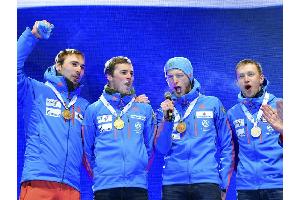 Russischer Hymnen-Fauxpas sorgt für Aufregung