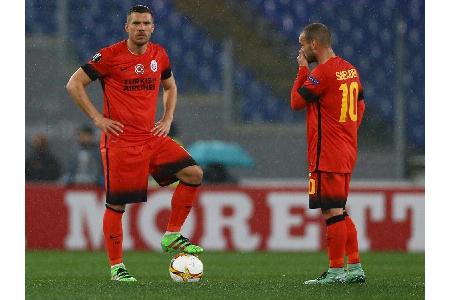 Pokal-Aus für Titelverteidiger Galatasaray und Podolski