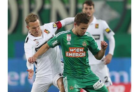 Rapid konnte einmal mehr nicht die nötige Durchschlagskraft an den Tag legen. Am Ende stand das 0:0 auf der Videotafel