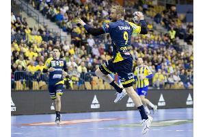 Punktverlust für Meister Rhein-Neckar Löwen in Berlin