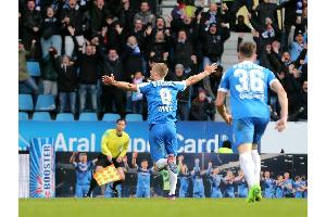 1:1 in Bochum: Aue rutscht auf Abstiegsplatz ab