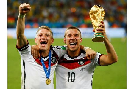 Schweinsteiger schreibt Podolski: 