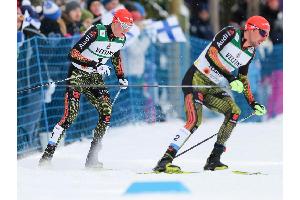 Kombinierer Rydzek/Frenzel nach Teamsprint-Springen auf Platz zwei